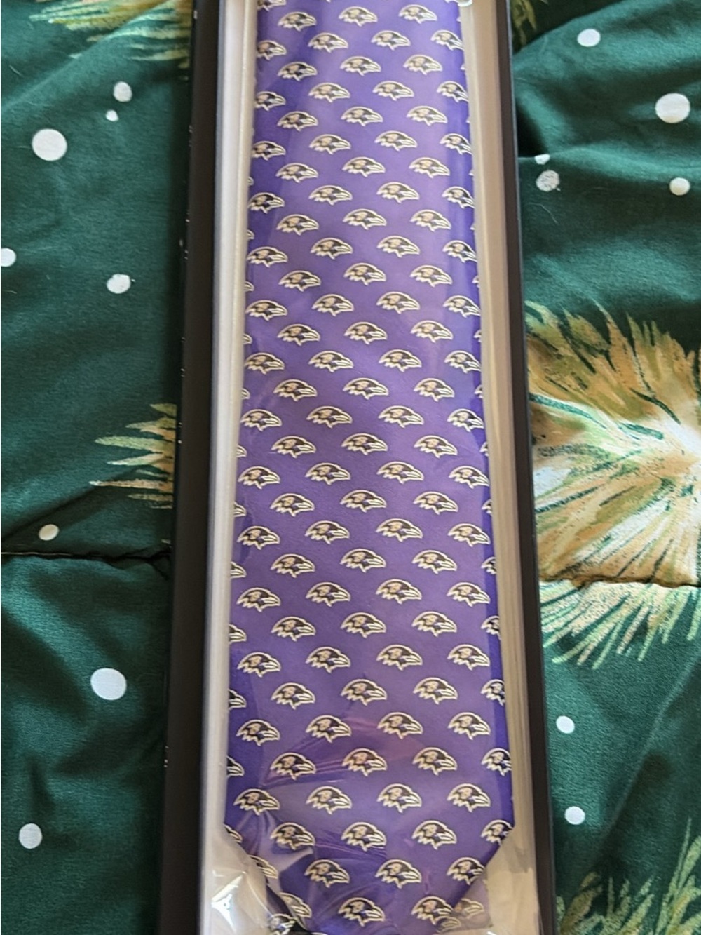 Vineyard Vines Purple Baltimore Ravens Mini-Logo Tie NFL Official License
